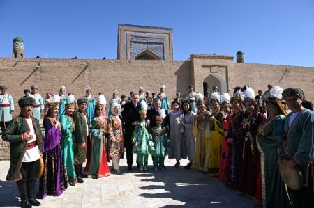 The Turkish Guests Visit Khiva