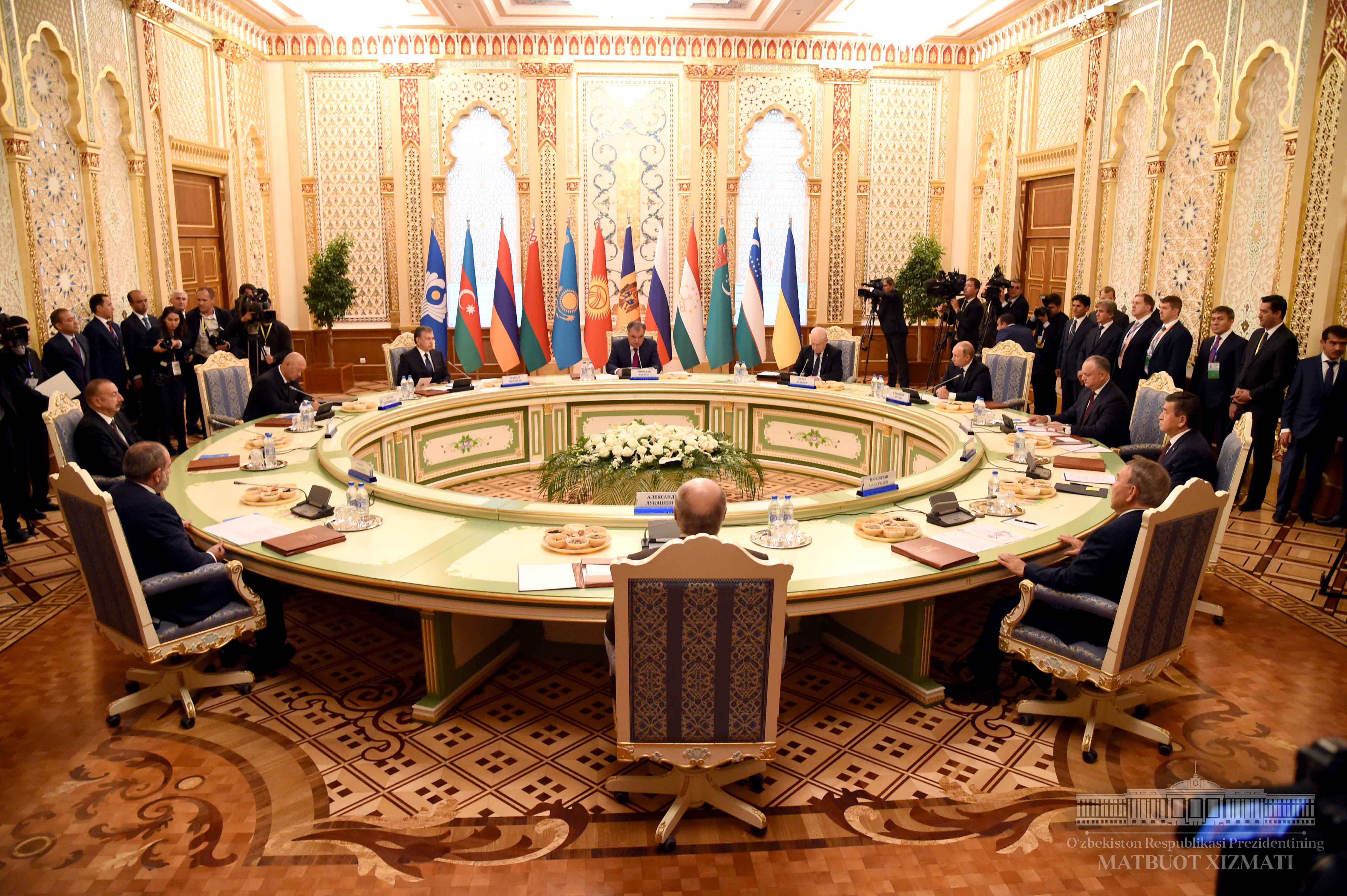 CIS Summit kicks off in Dushanbe