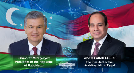 Uzbek President Congratulates Egyptian Leader on Convincing Election Victory