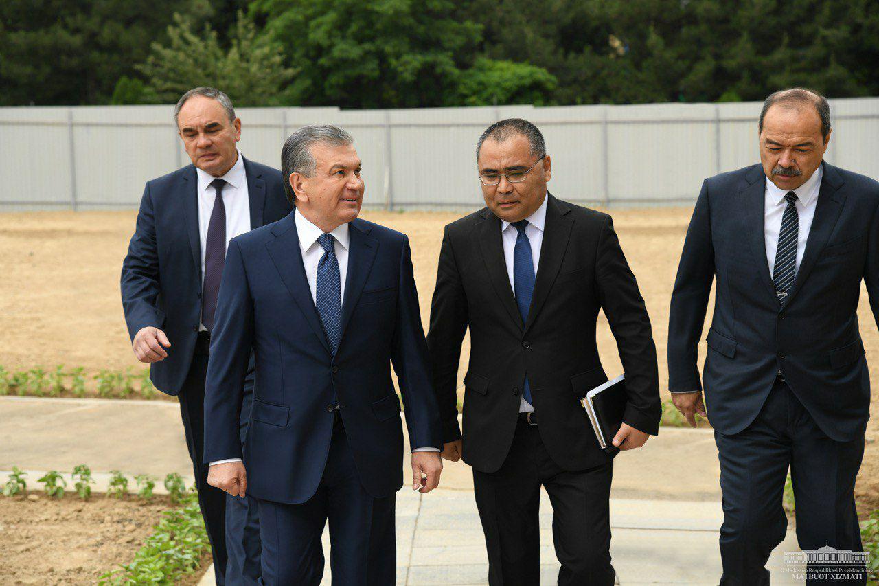 The President visits University Town in Tashkent 