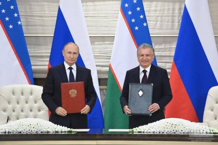 Bilateral Relations between Uzbekistan and Russia Reach the Level of Comprehensive Strategic Partnership