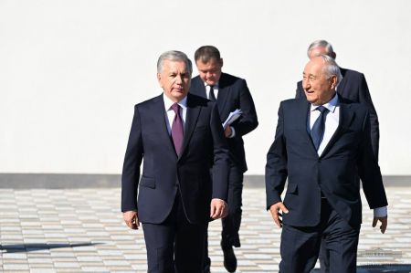 Shavkat Mirziyoyev Visits Yurt Exhibition