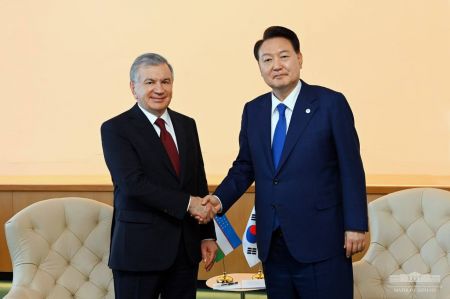 Президенты Узбекистана и Кореи обсудили подготовку новой экономической повестки стратегического партнерства