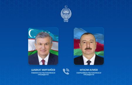 Озарбайжон Президенти Ўзбекистон етакчисини таваллуд куни билан самимий табриклади