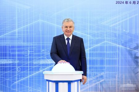 President of Uzbekistan Launched First Investment Projects in Zaamin Technopark