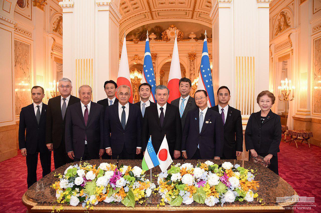 Искренняя встреча с членами Парламентской лиги дружбы Японии с Узбекистаном