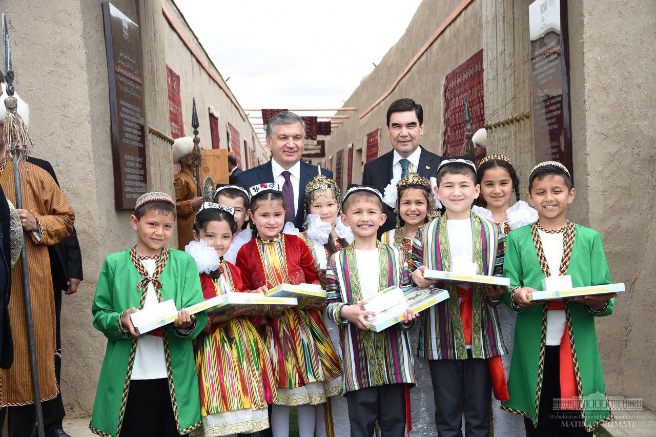 Shavkat Mirziyoyev and Gurbanguly Berdimuhamedov examine complex “Ulli-Hovi”