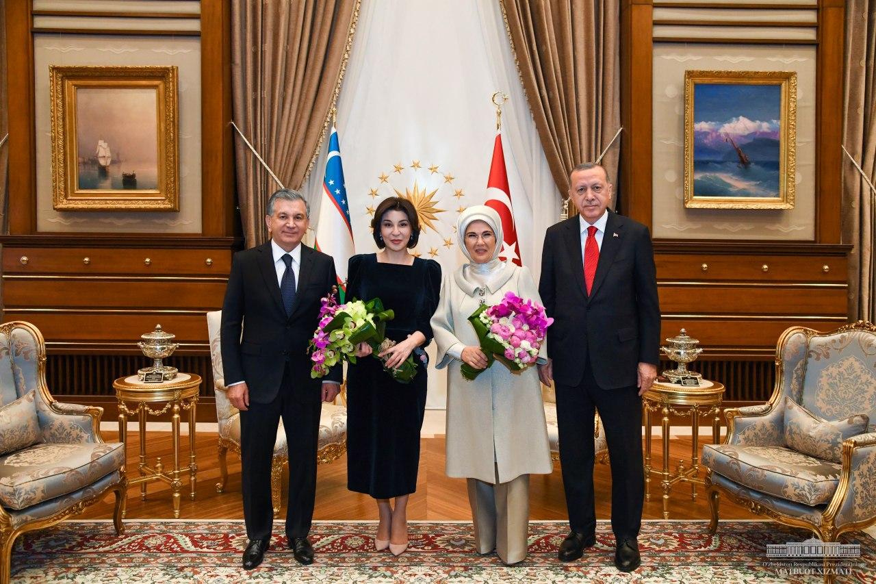 Прием по случаю визита Президента Узбекистана