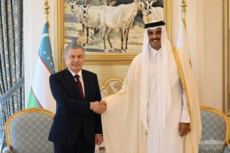 Лидеры Узбекистана и Катара договорились вывести двустороннее партнерство на качественно новый уровень