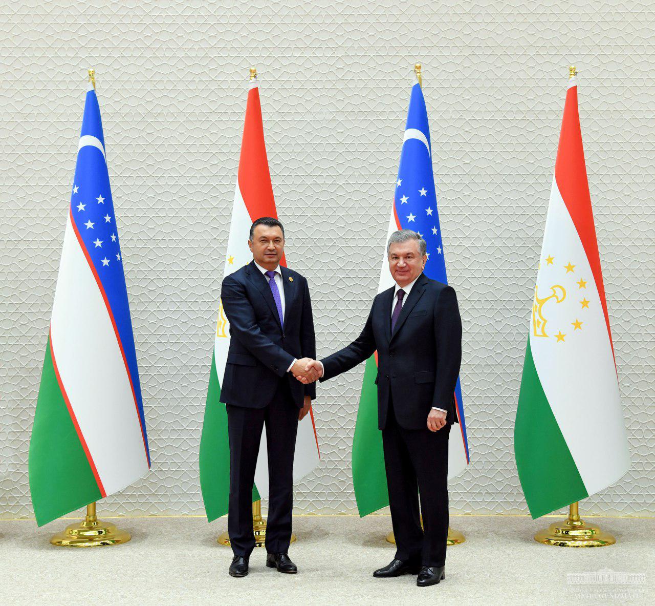 President Shavkat Mirziyoyev receives Tajikistan’s Prime Minister