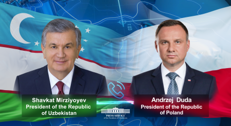 Presidents of Uzbekistan and Poland Consider the Topical Issues of Cooperation