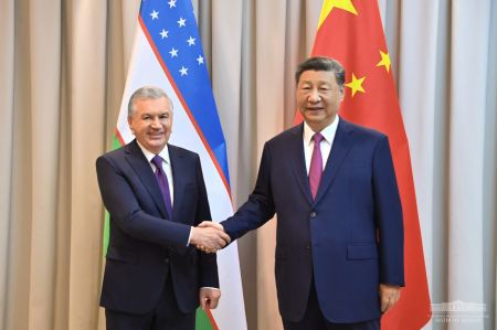 Лидеры Узбекистана и Китая обсудили вопросы дальнейшего укрепления отношений всепогодного стратегического партнёрства