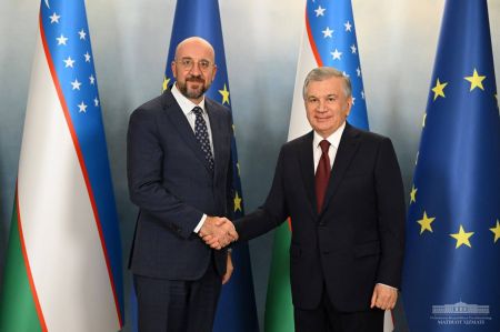 Президент Узбекистана обсудил с Президентом Европейского совета вопросы развития многопланового сотрудничества