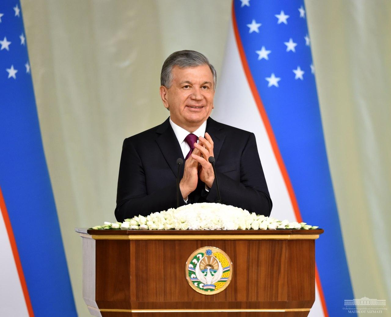 Выступление  Президента Республики Узбекистан Шавката Мирзиёева на торжественной церемонии, посвященной Международному женскому дню