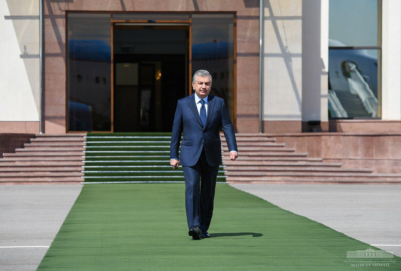 Shavkat Mirziyoyev leaves for Bukhara