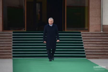 The President Leaves for Kazakhstan
