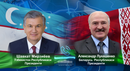 Беларусь Президенти Ўзбекистон Президентини сайловдаги ишончли ғалаба билан муборакбод этди