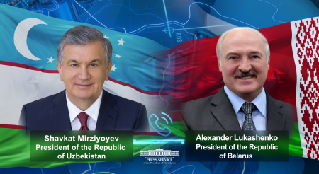 Uzbek President and Belarusian President Discuss Further Expansion of Practical Cooperation