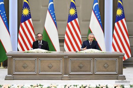 President of Uzbekistan and Prime Minister of Malaysia Express Satisfaction with Fruitful Negotiations
