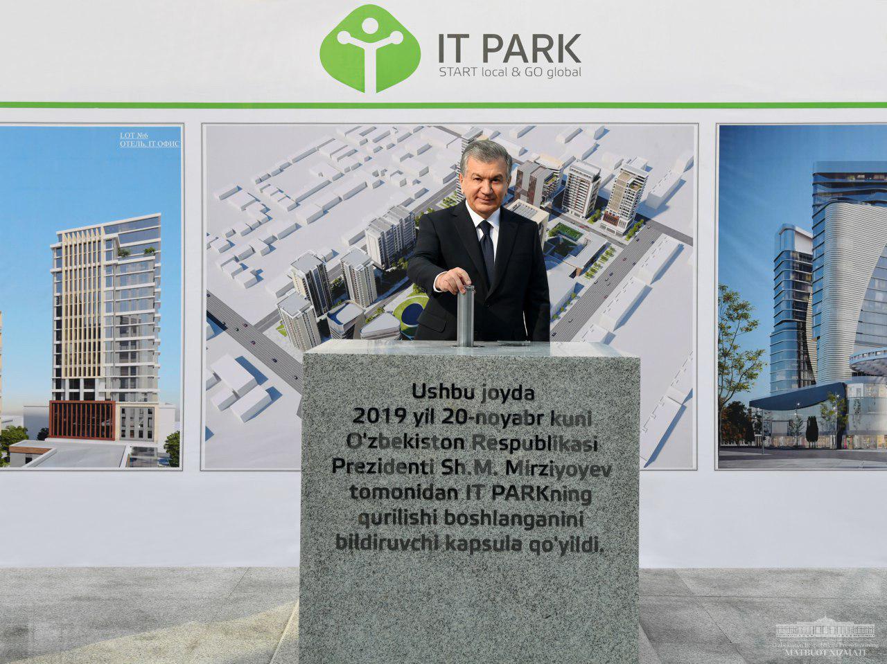 New construction phase launched at a technology park in Tashkent  