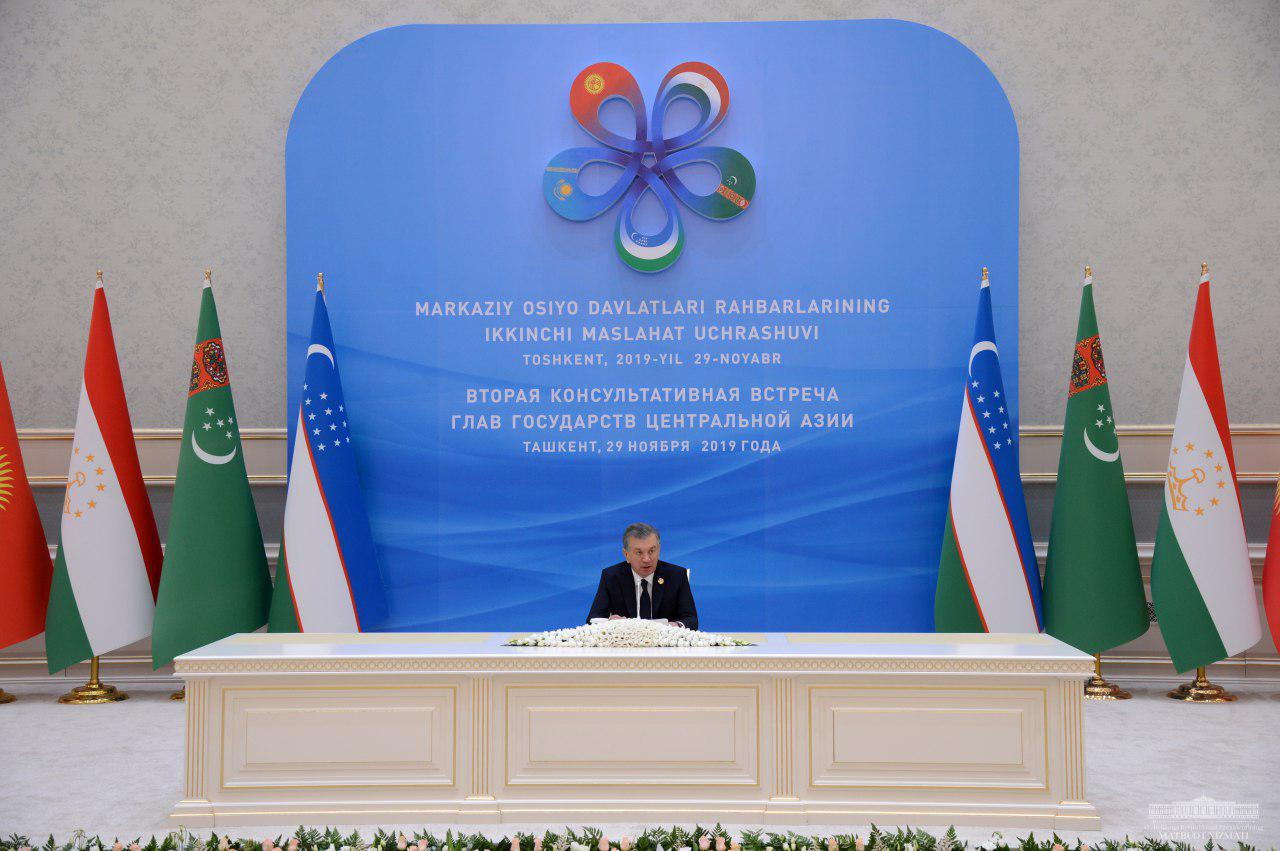 Shavkat Mirziyoyev: Biz oliy darajadagi mintaqaviy muloqotni rivojlantirishning sifat jihatidan mutlaqo yangi bosqichiga ko‘tarildik