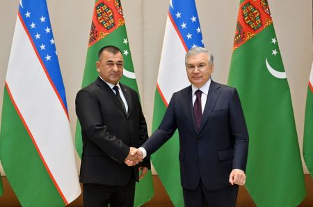 Президент Узбекистана принял заместителя Председателя Кабинета Министров Туркменистана
