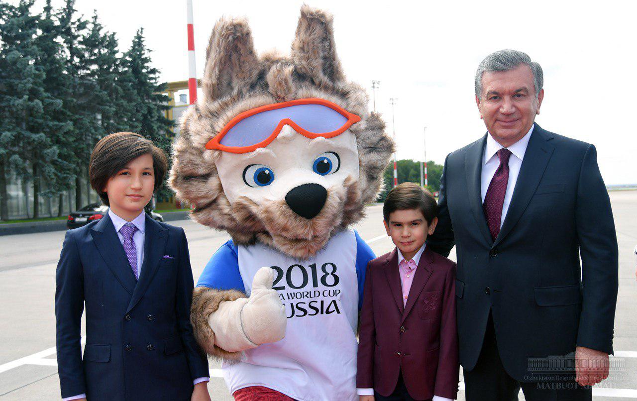 Prezident Shavkat Mirziyoyev Moskvaga keldi