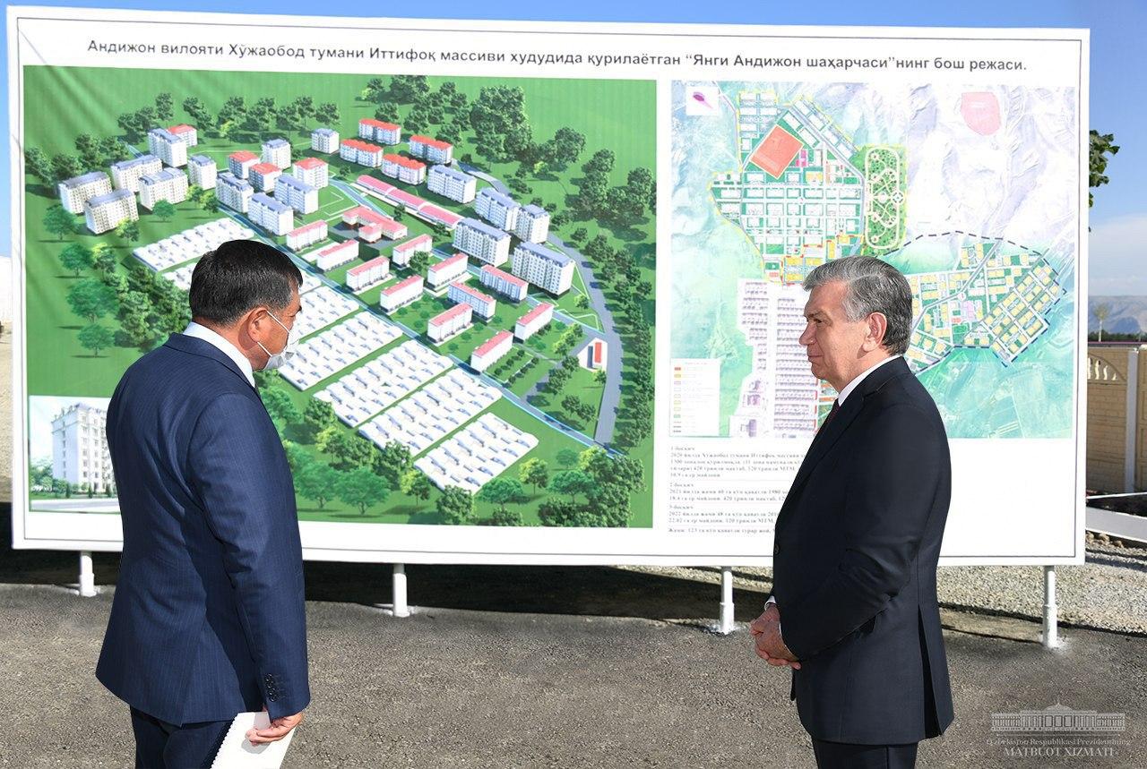 Shavkat Mirziyoyev qurilish sifatini tanqid qildi