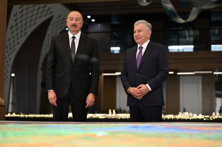 Президент Азербайджана ознакомился с проектом Нового Ташкента