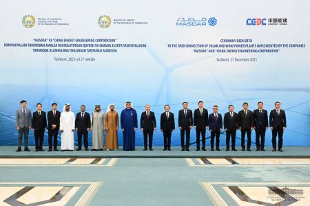 President of Uzbekistan Inaugurates Six “Green” Power Plants