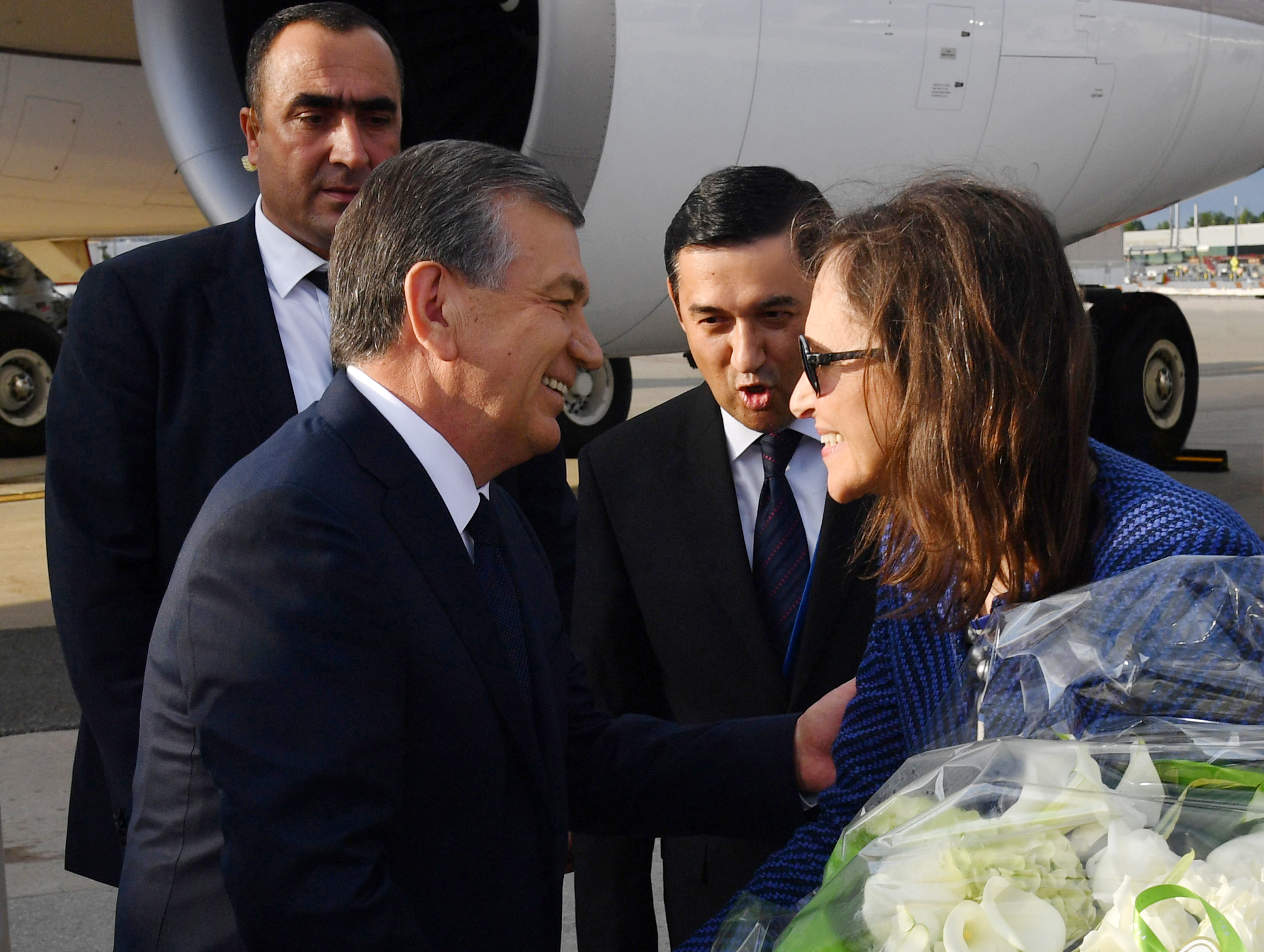 Президент Узбекистана прибыл в Соединенные Штаты Америки