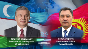 President Shavkat Mirziyoyev talks over phone with President-elect of the Kyrgyz Republic