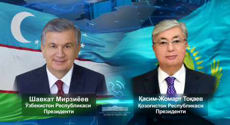 Ўзбекистон Президенти Қозоғистон Президентини туғилган куни билан муборакбод этди