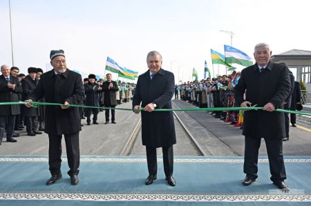 Президент: Этот мост – мост единства и сотрудничества между узбекским и каракалпакским народами