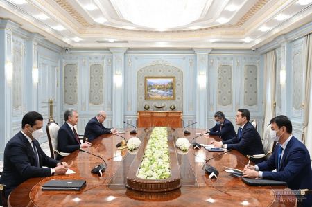 President Receives the Prime Minister of Kazakhstan