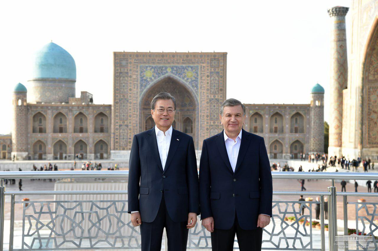 Samarkand history, our ancestors’ heritage leave a great impression on South Korea President