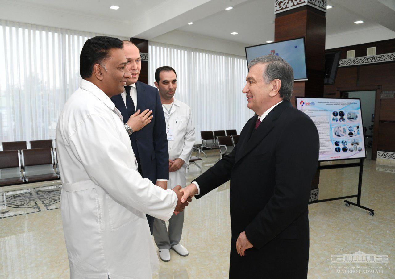 President becomes acquainted with social objects and new projects after the asset meeting