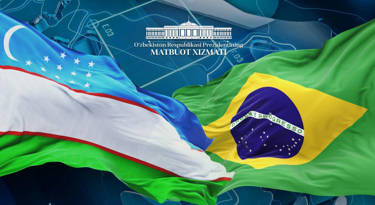 Shavkat Mirziyoyev Braziliya Prezidentiga tabrik yoʻlladi