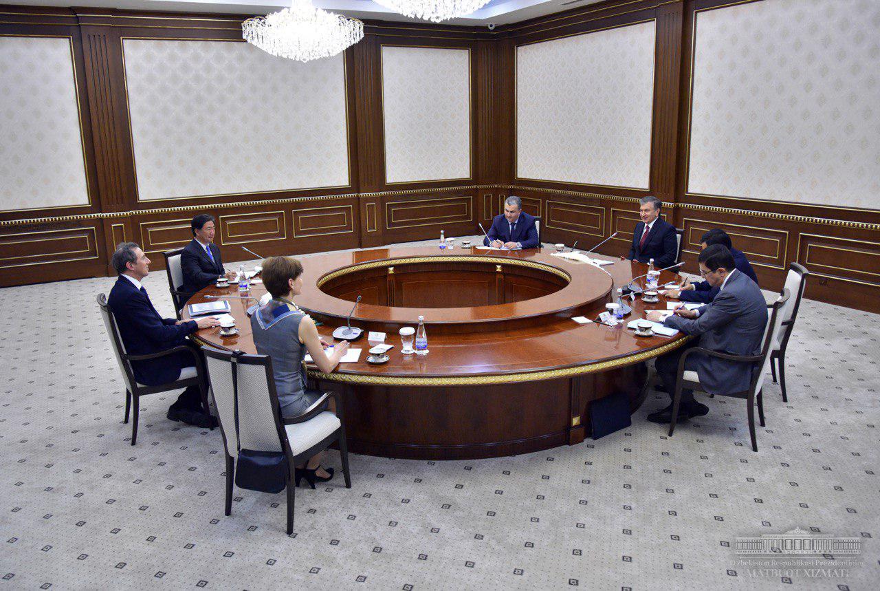 President of Uzbekistan receives World Bank Vice President