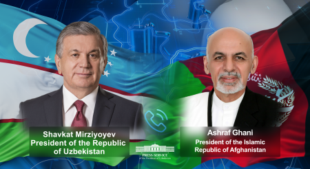 Leaders of Uzbekistan and Afghanistan Held a Telephone Conversation