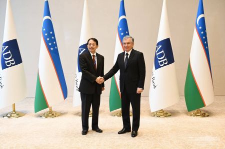 The Presidents of Uzbekistan and ADB Identify New Directions for Strengthening Strategic Partnership