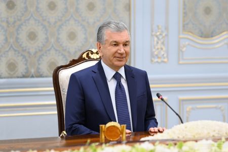 President of Uzbekistan Receives Russian Delegation