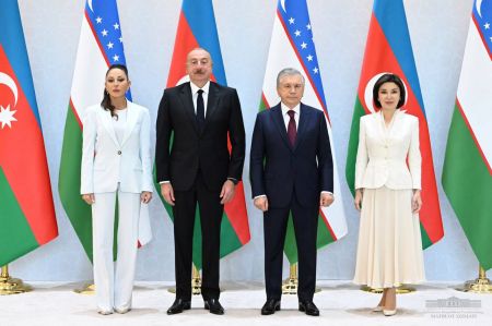 Ceremonial welcome for Azerbaijan's President