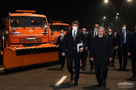 В городе Ташкенте открылись новая дорога и развязки