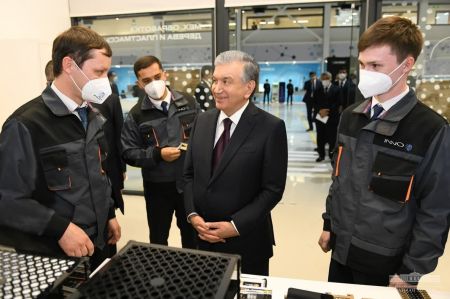 President Visits the Innovation Technopark