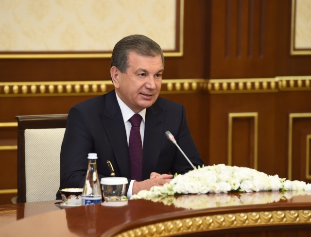 President of Uzbekistan received the head of “Lukoil” company