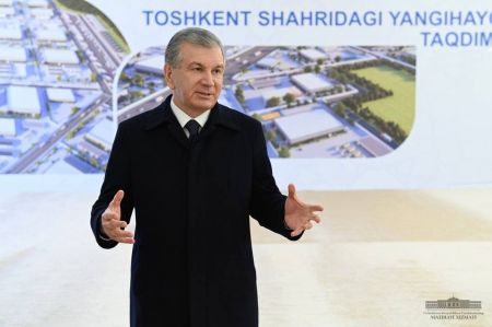 President Visits the New Technopark Site