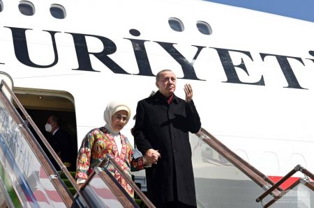 Uzbekistan and Turkey Presidents Visit Khiva
