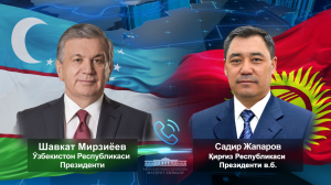 Shavkat Mirziyoyev speaks by phone with acting President of the Kyrgyz Republic 