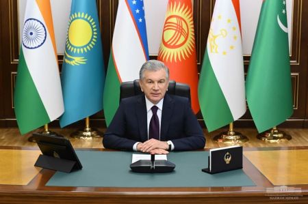 Выступление Президента Республики Узбекистан Шавката Мирзиёева на первом саммите «Индия – Центральная Азия»